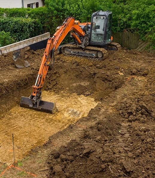 Leblond TP, travaux d'assainissement et de terrassement à Saint-Gilles